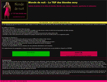 Tablet Screenshot of blonde-de-nuit.com